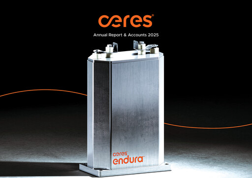 Vorschaubild Ceres Power Jahresbericht 2025