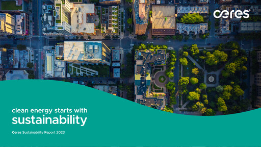 Thumbnail Ceres Power Sustainability Report 2023