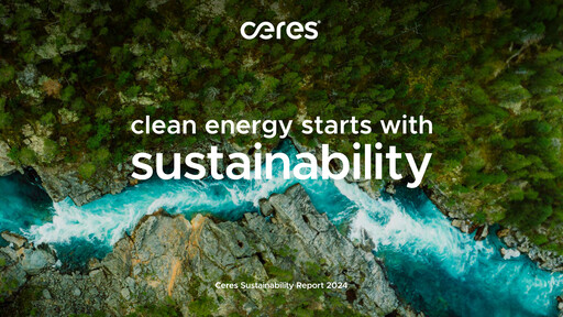 Thumbnail Ceres Power Sustainability Report 2024