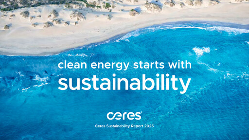 Thumbnail Ceres Power Sustainability Report 2025