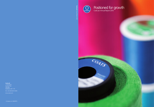 Thumbnail Coats Group Annual Report 2010