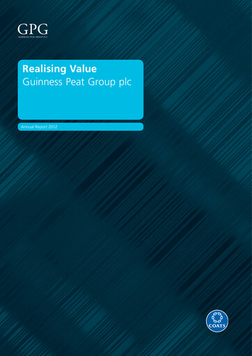 Thumbnail Coats Group Annual Report 2012