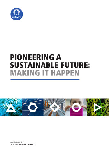 Thumbnail Coats Group Sustainability Report 2019
