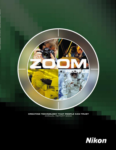 Thumbnail Nikon Annual Report 2000