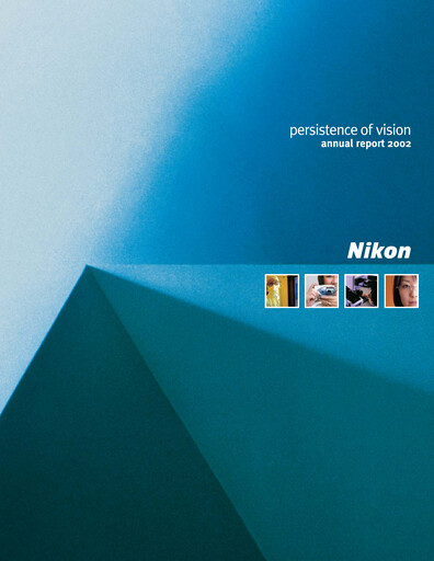 Thumbnail Nikon Annual Report 2002