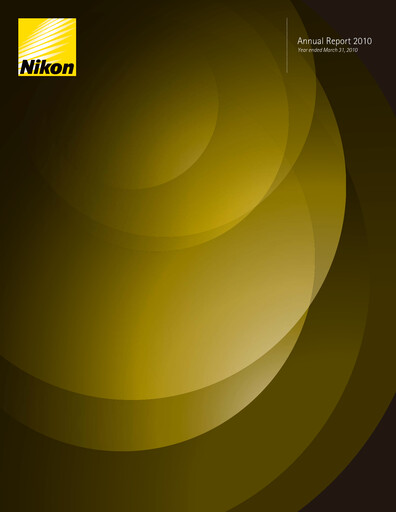 Thumbnail Nikon Annual Report 2010