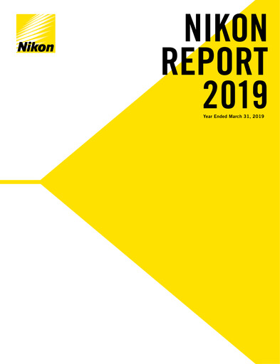 Thumbnail Nikon Annual Report 2019