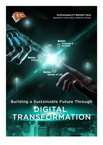 Thumbnail Krungthai Card Sustainability Report 2024