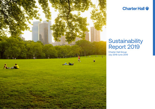 Thumbnail Charter Hall Group Sustainability Report 2019