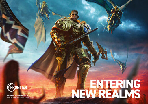 Thumbnail Frontier Developments Annual Report 2023