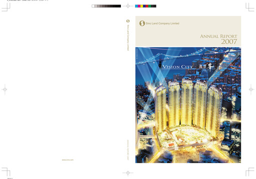 Thumbnail Sino Land Annual Report 2007