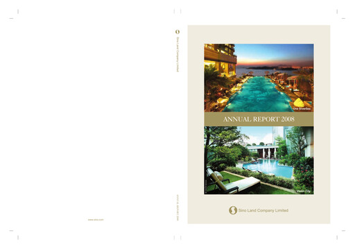 Thumbnail Sino Land Annual Report 2008