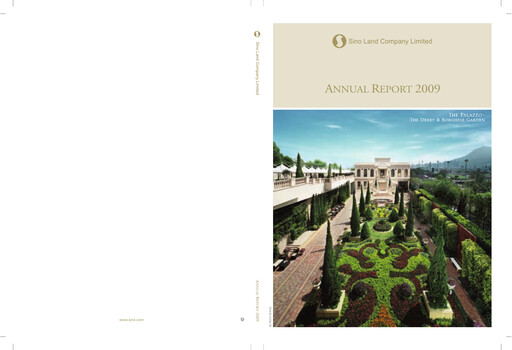 Thumbnail Sino Land Annual Report 2009