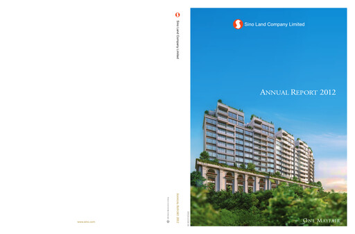 Thumbnail Sino Land Annual Report 2012