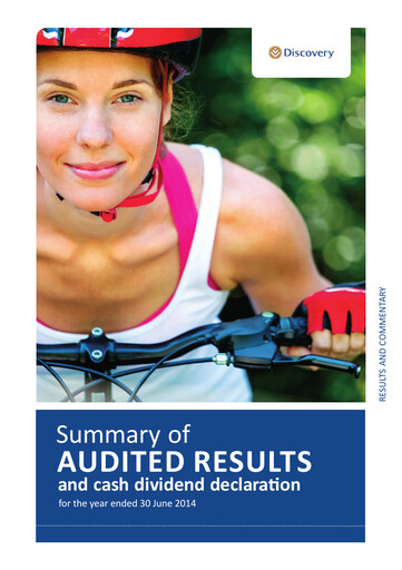 Thumbnail Discovery Limited Financial Report 2014