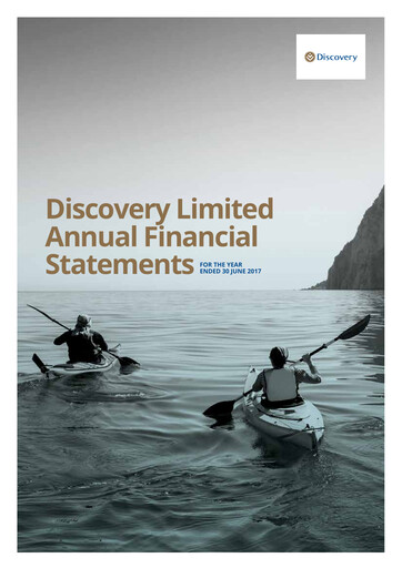 Thumbnail Discovery Limited Financial Statement 2017