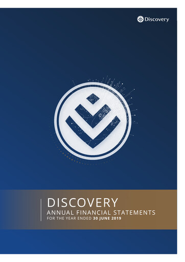 Thumbnail Discovery Limited Financial Statement 2019