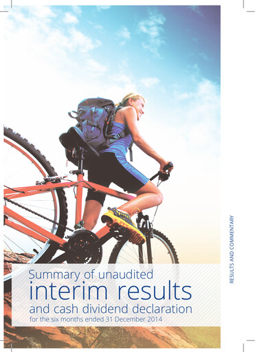 Thumbnail Discovery Limited Half-year Report 2014-h1