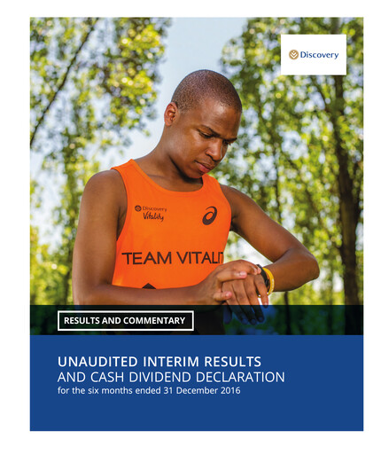 Thumbnail Discovery Limited Half-year Report 2016-h1