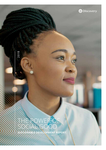 Thumbnail Discovery Limited Sustainability Report 2018