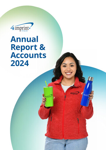 Thumbnail 4imprint Group Annual Report 2024