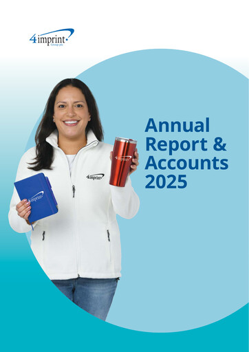 Thumbnail 4imprint Group Annual Report 2025