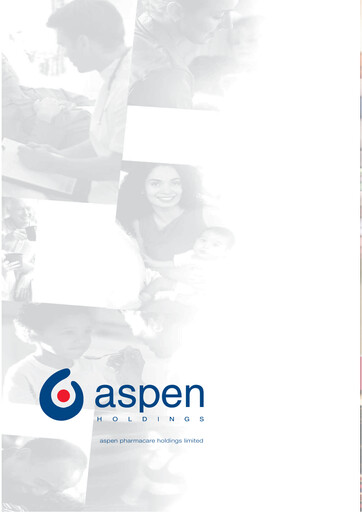 Thumbnail Aspen Pharmacare Annual Report 2004