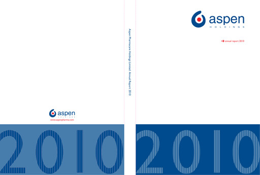 Thumbnail Aspen Pharmacare Annual Report 2010