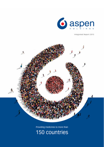 Thumbnail Aspen Pharmacare Annual Report 2015