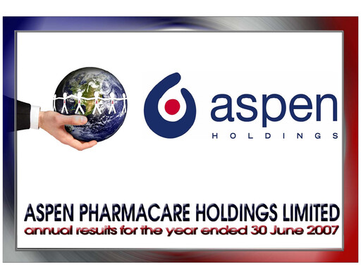 Thumbnail Aspen Pharmacare Financial Statement 2007