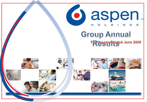 Thumbnail Aspen Pharmacare Financial Statement 2009