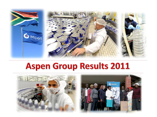 Thumbnail Aspen Pharmacare Financial Statement 2011