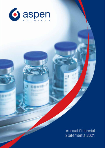 Thumbnail Aspen Pharmacare Financial Statement 2021