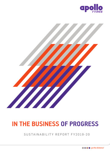 Vorschaubild Apollo Tyres Nachhaltigkeitsbericht 2019-2020