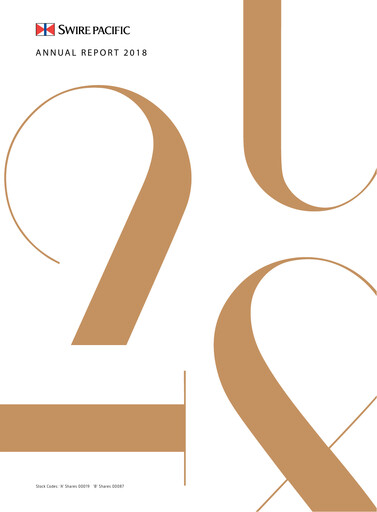 Thumbnail Swire Pacific Annual Report 2018