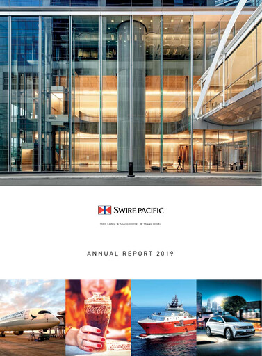 Thumbnail Swire Pacific Annual Report 2019