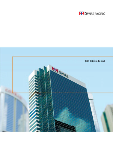 Miniature Swire Pacific Rapport semestriel 2005-h1
