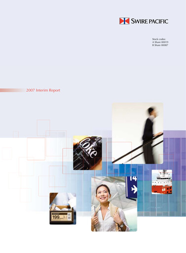 Miniature Swire Pacific Rapport semestriel 2007-h1