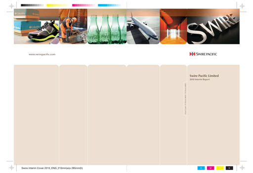 Miniature Swire Pacific Rapport semestriel 2010-h1