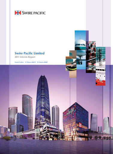 Miniature Swire Pacific Rapport semestriel 2011-h1