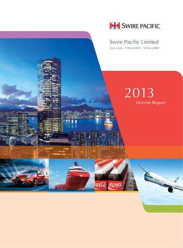 Miniature Swire Pacific Rapport semestriel 2013-h1