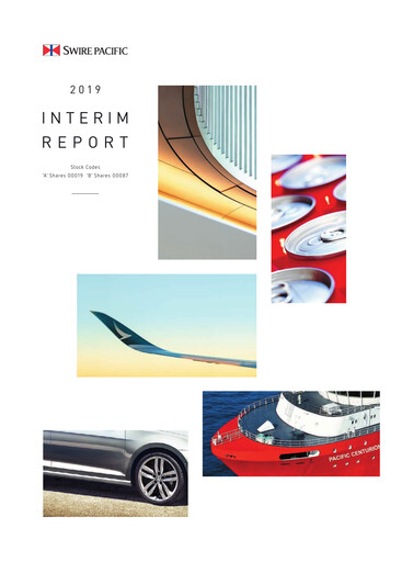 Miniature Swire Pacific Rapport semestriel 2019-h1