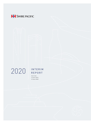 Miniature Swire Pacific Rapport semestriel 2020-h1