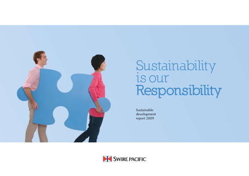 Thumbnail Swire Pacific Sustainability Report 2009
