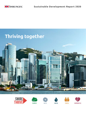 Thumbnail Swire Pacific Sustainability Report 2020