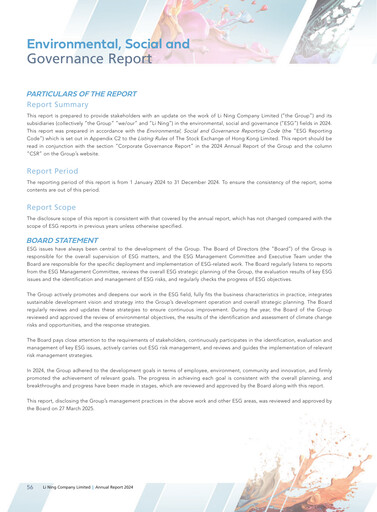 Thumbnail Li Ning Company ESG Report 2024