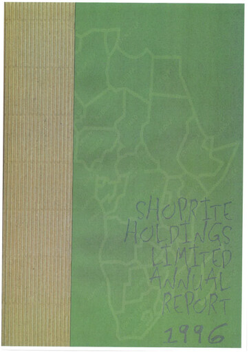 Miniature Shoprite Rapport annuel 1996