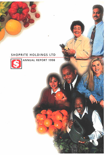 Miniature Shoprite Rapport annuel 1998