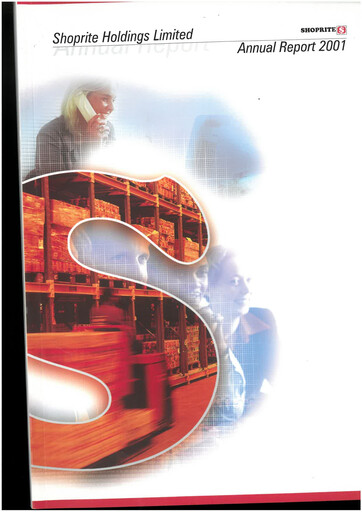 Miniature Shoprite Rapport annuel 2001