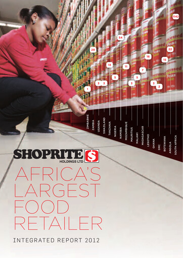 Miniature Shoprite Rapport annuel 2012